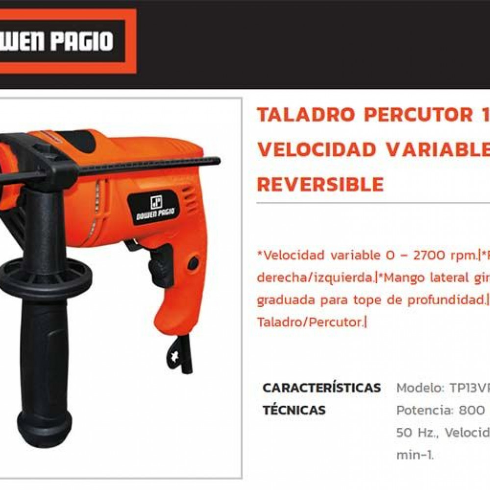 taladro-electrico-rotopercutor-con-percusion-mecanica-con-mandril-de-13mm-velocidad-variable-y-reversa-marca-dowen-pagio-tp13vp-9993814